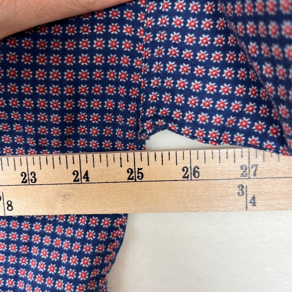 Madewell Blue Checkered Button Down Shirt - Picture 7 of 7